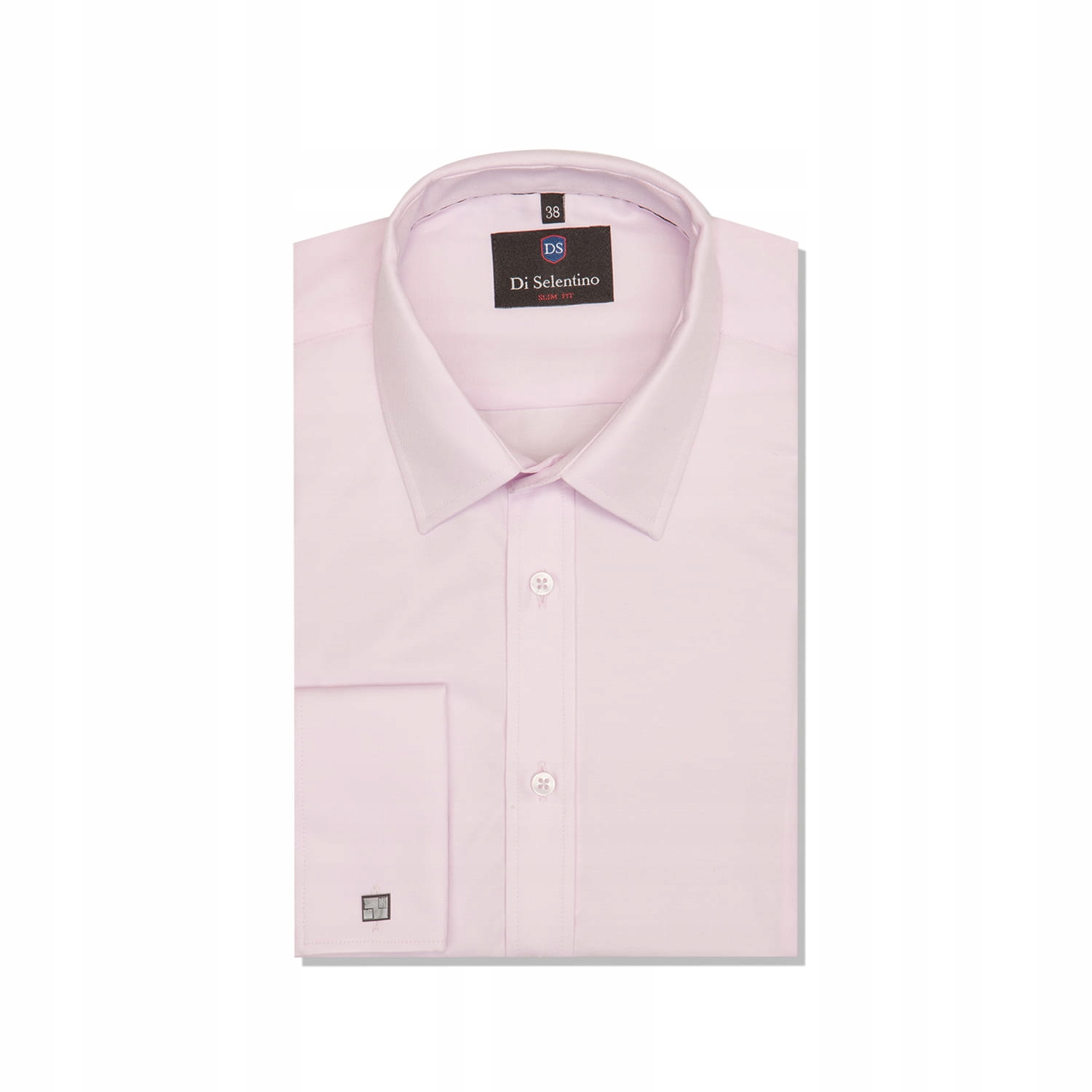 

Koszula męska różowa na spinkę custom Classic 45