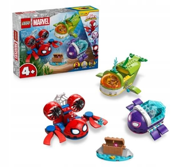 Lego (r) Spidey 11207 Podvodní Vozidla
