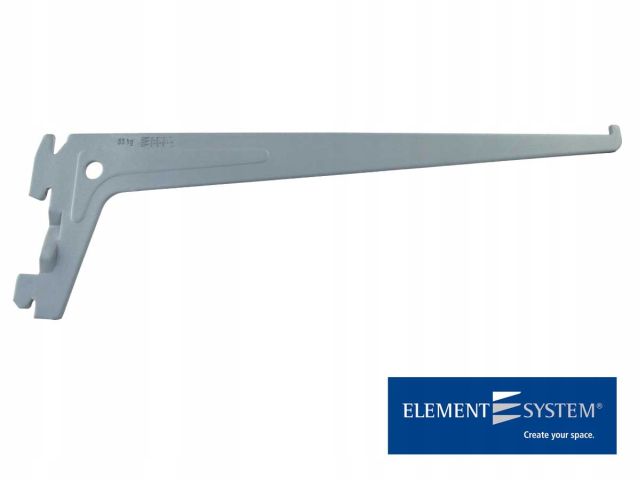 

Wspornik Pojedynczy 30CM Szary Element Sysytem