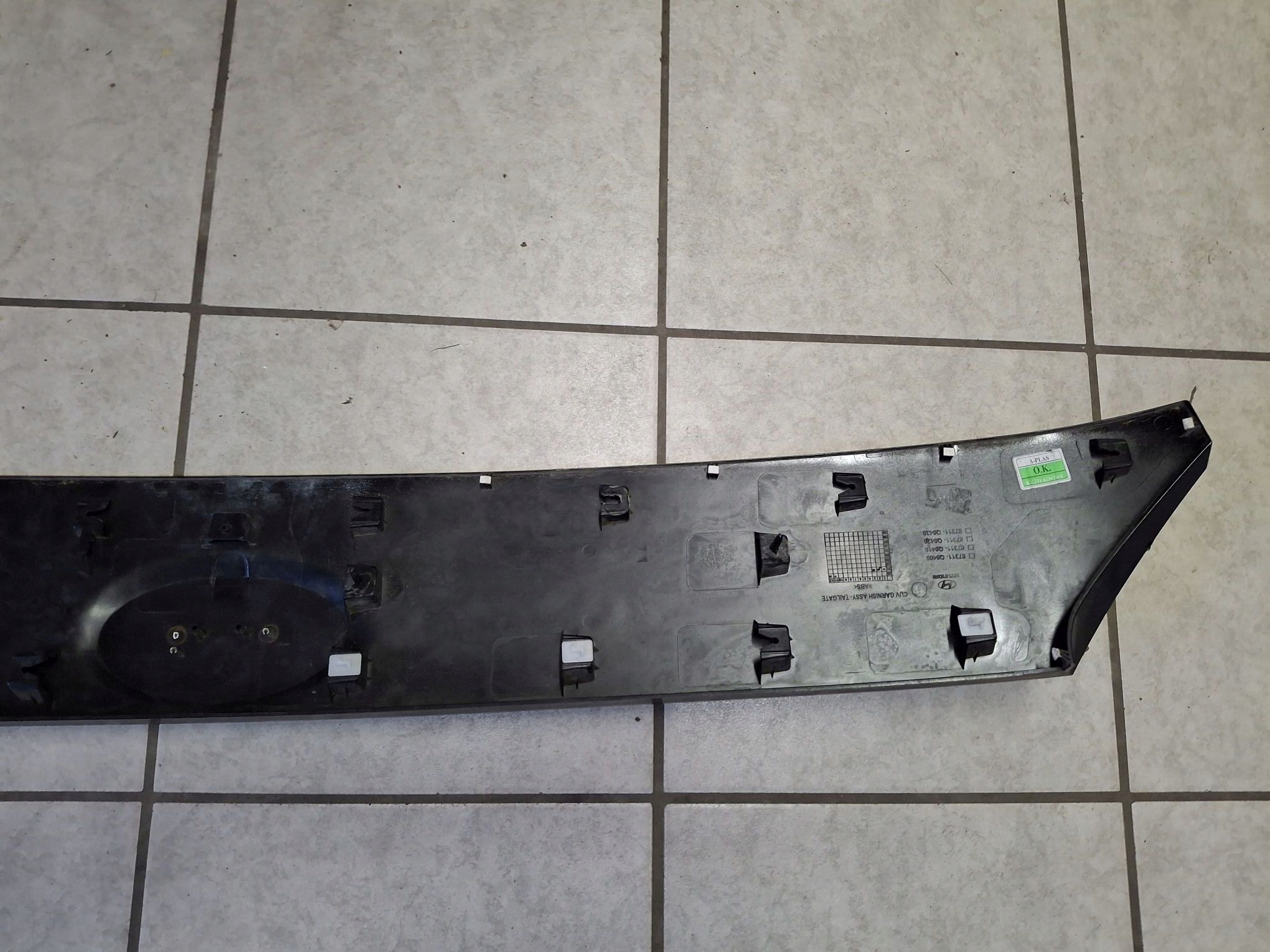 Couverture Moulage du capot HYUNDAI BAYON 2021R->