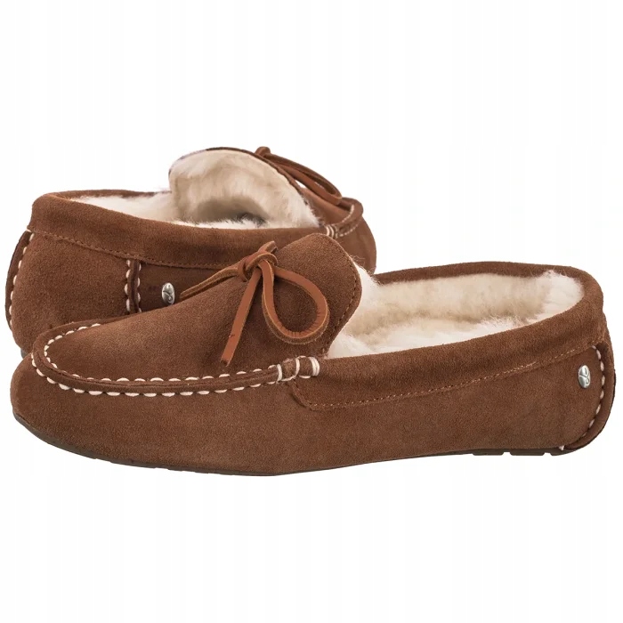 Dámské boty Polobotky Mokasíny Emu Austrálie Sandrine Chestnut W13211