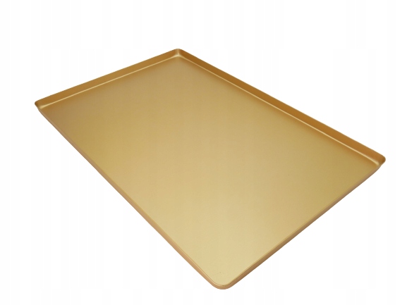 TACA TACKA WYSTAWOWA ALUMINIOWA 60x40x2 ZŁOTA