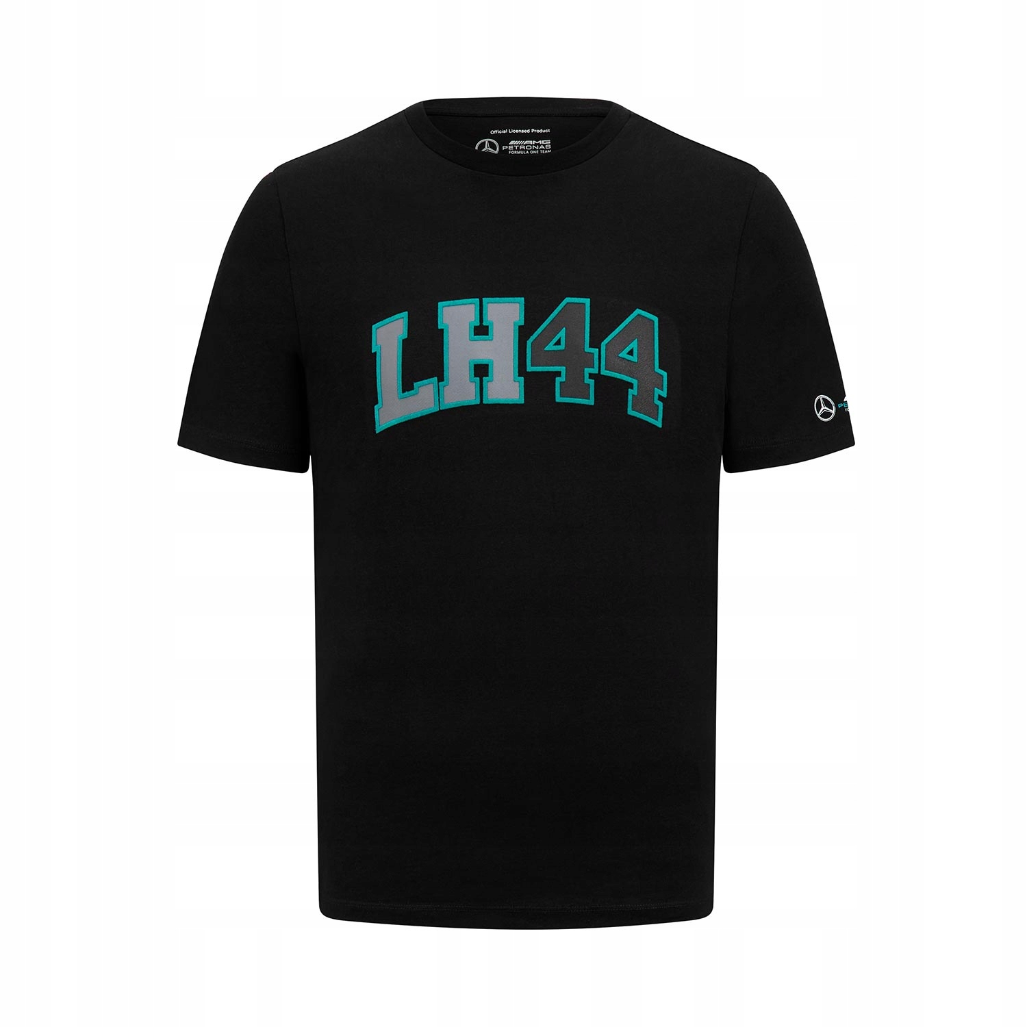 Koszulka LH44 Logo Black Mercedes Amg F1 2023 XXL