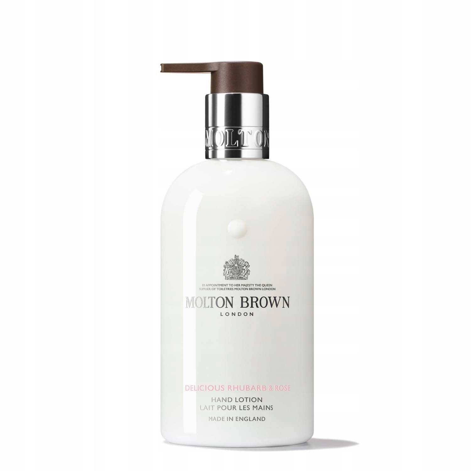 Mýdlo na ruce Molton Brown Rhubarb Rose 300 ml Luxusní péče o ruce