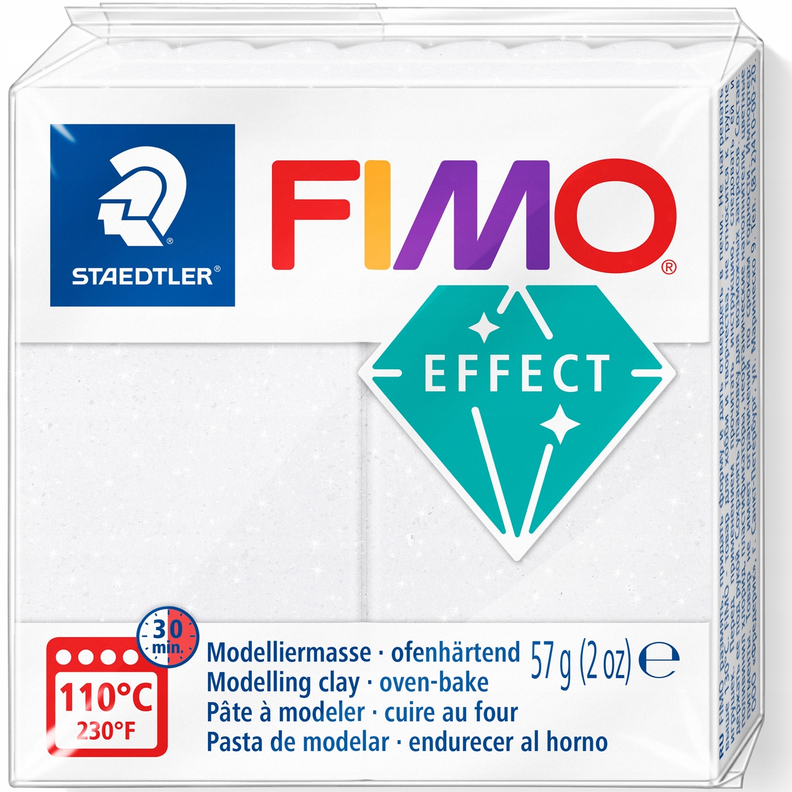 Staedtler Fimo Soft MASA PLASTYCZNA BIAŁY GALAXY 8010-002 57g