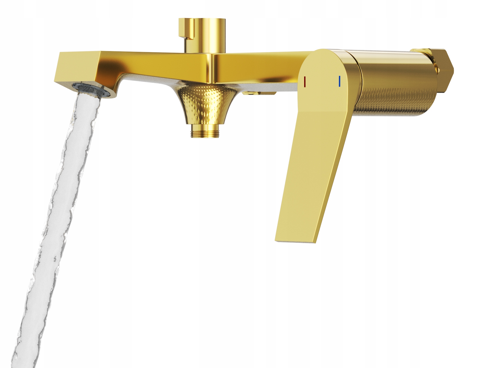 Vaňová A Sprchová Batéria Selva Zlatá, Mosadzný Kúpeľňový Kohútik