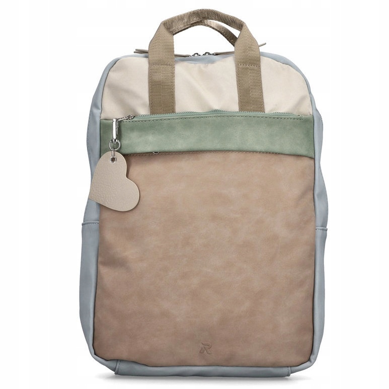 Rieker H1303-92 Beige Combination batoh, vícebarevný