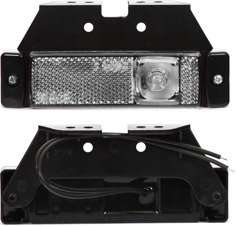 LAMPA OBRYSOWA BIAŁA 12-24V OBRYSÓWKA LED TIR WAŚ