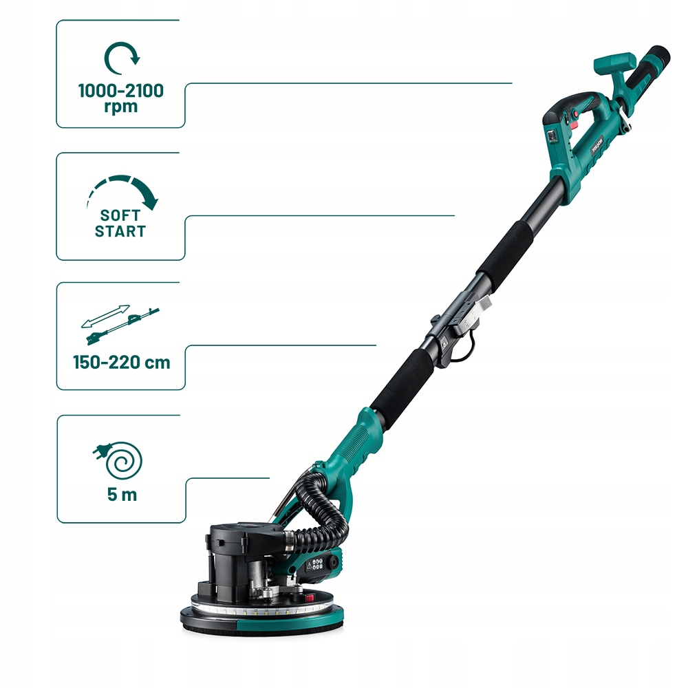 Rai-kun SZLIFIERKA ŻYRAFA DO GIPSU GŁADZI TYNKU ŚCIAN TYNKÓW 220cm