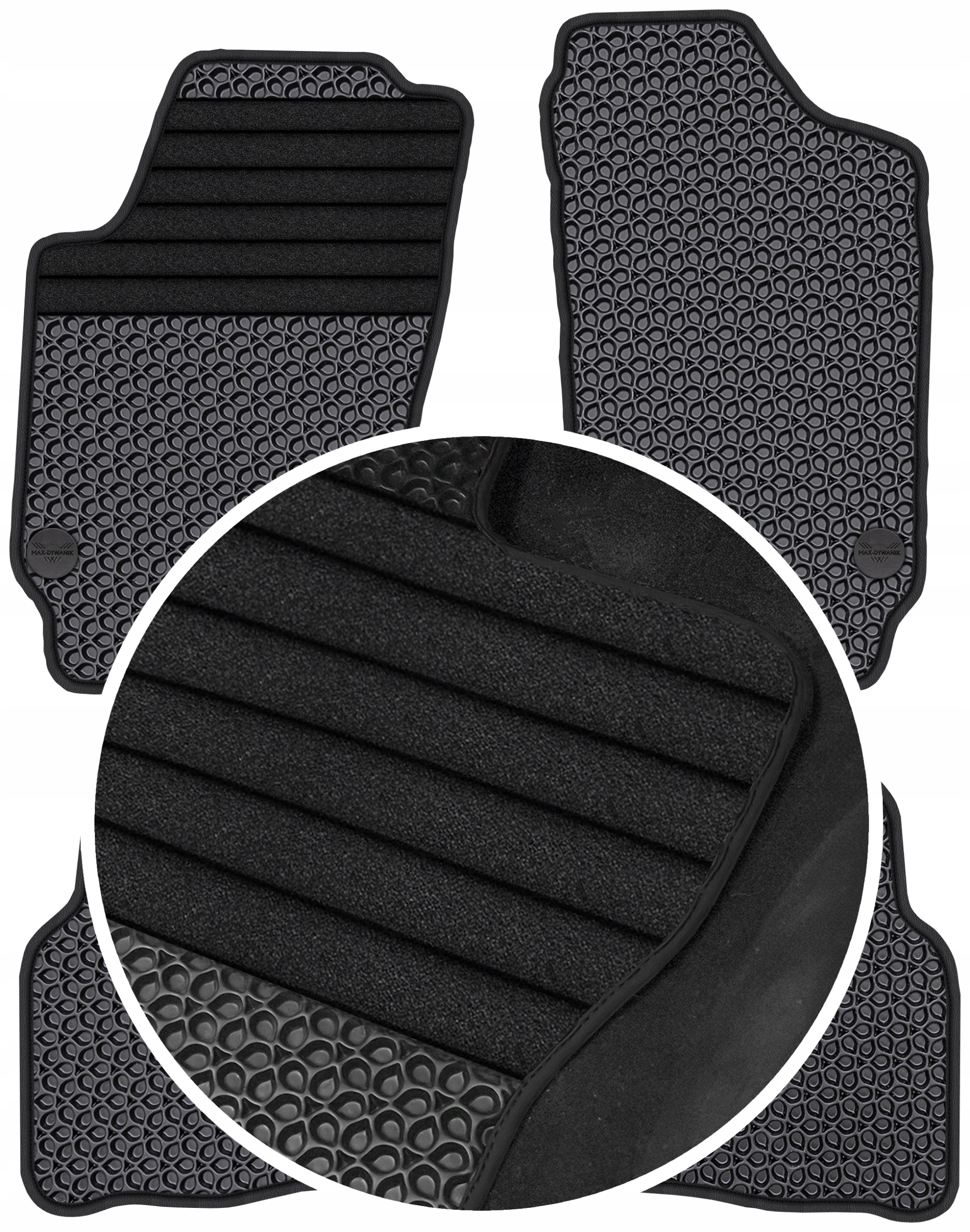 Seat Cordoba II 2002-2009 Gumové rohože Eva Eternity Posilnenie XXL