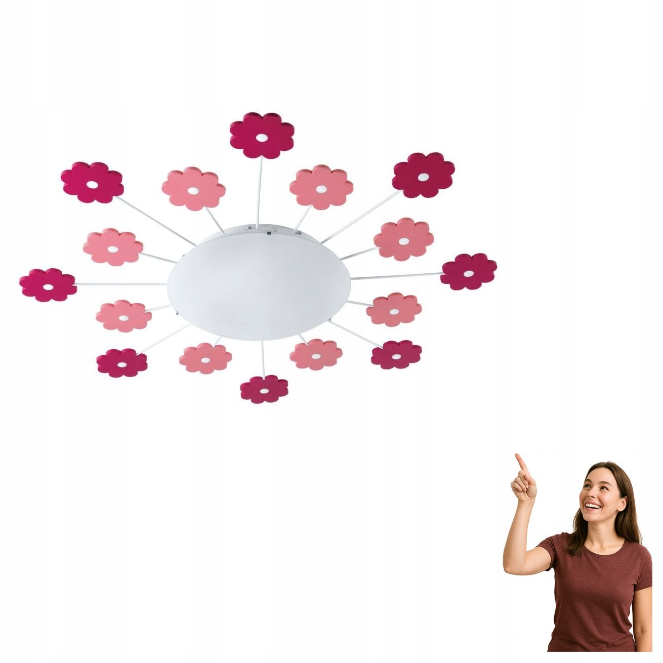 Detská stropná a nástenná lampa Viki 1 92147 Eglo