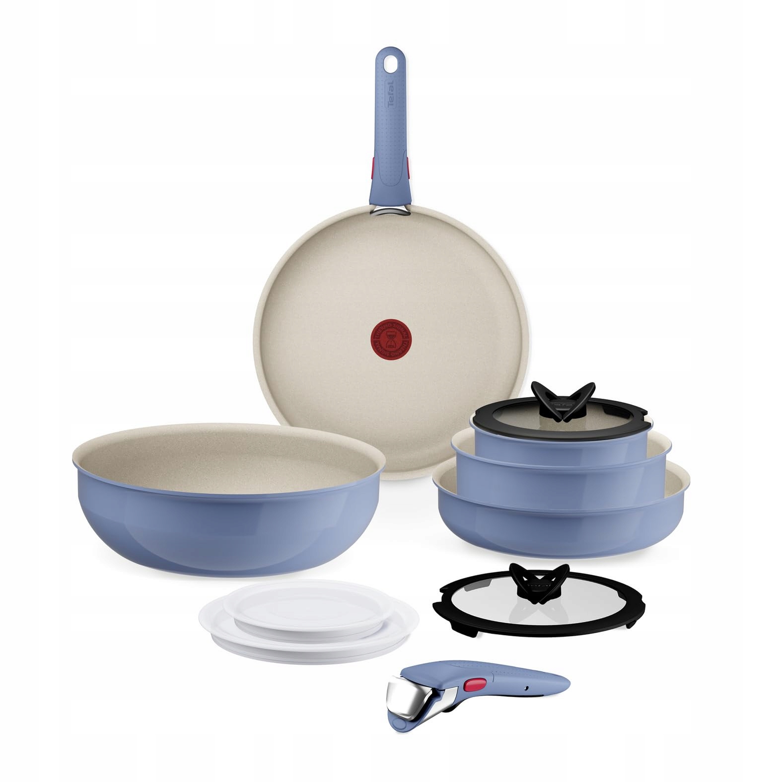 Tefal 11-dielna súprava riadu Ingenio Serenity, hliník, nepriľnavý povrch