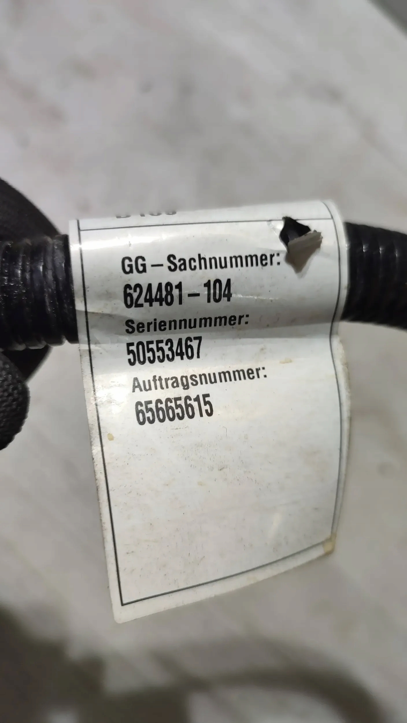Alfa Romeo Stelvio 2.0T 21r. terminal cable battery