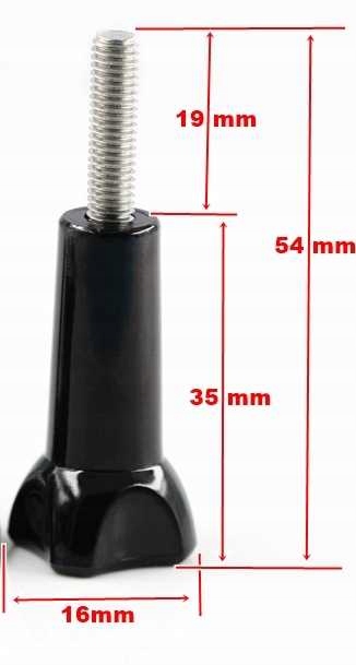 ADAPTER+ŚRUBA NA STATYW 1/4 CALA UCHWYT STATYW GOPRO 5 6 7 8 9 10 11 12 13 EAN (GTIN) 5904703203346