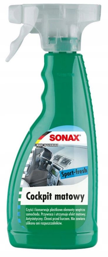 SONAX Cockpit Matowy - Atomizer. sport-fresh 500ml