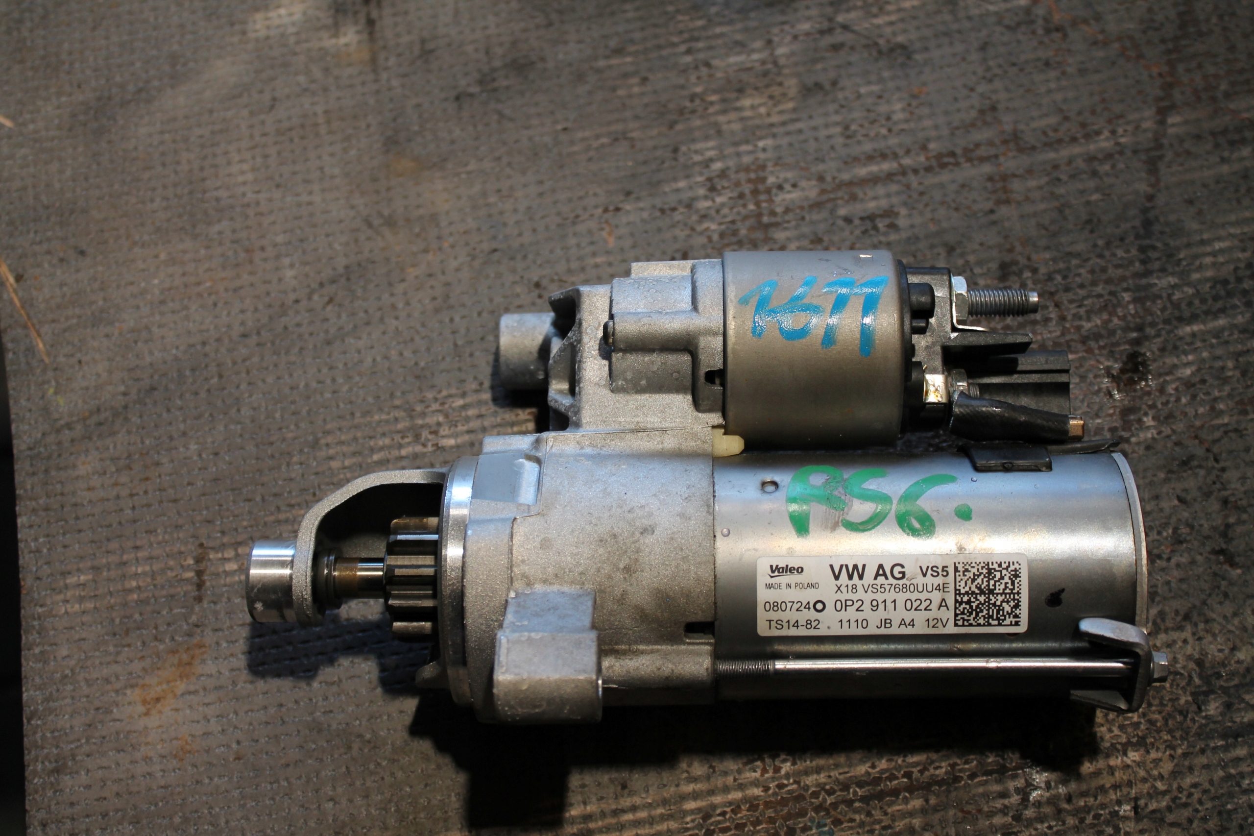 1611. starter AUDI 4.0 0P2911022A