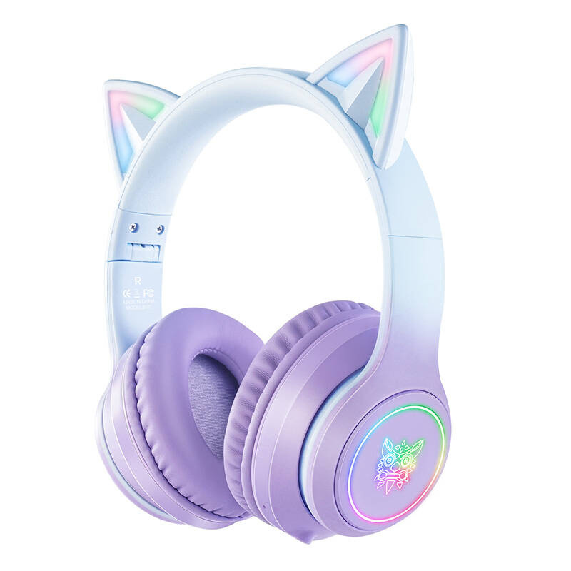Sluchátka Onikuma B90 Bluetooth (modrofialová)