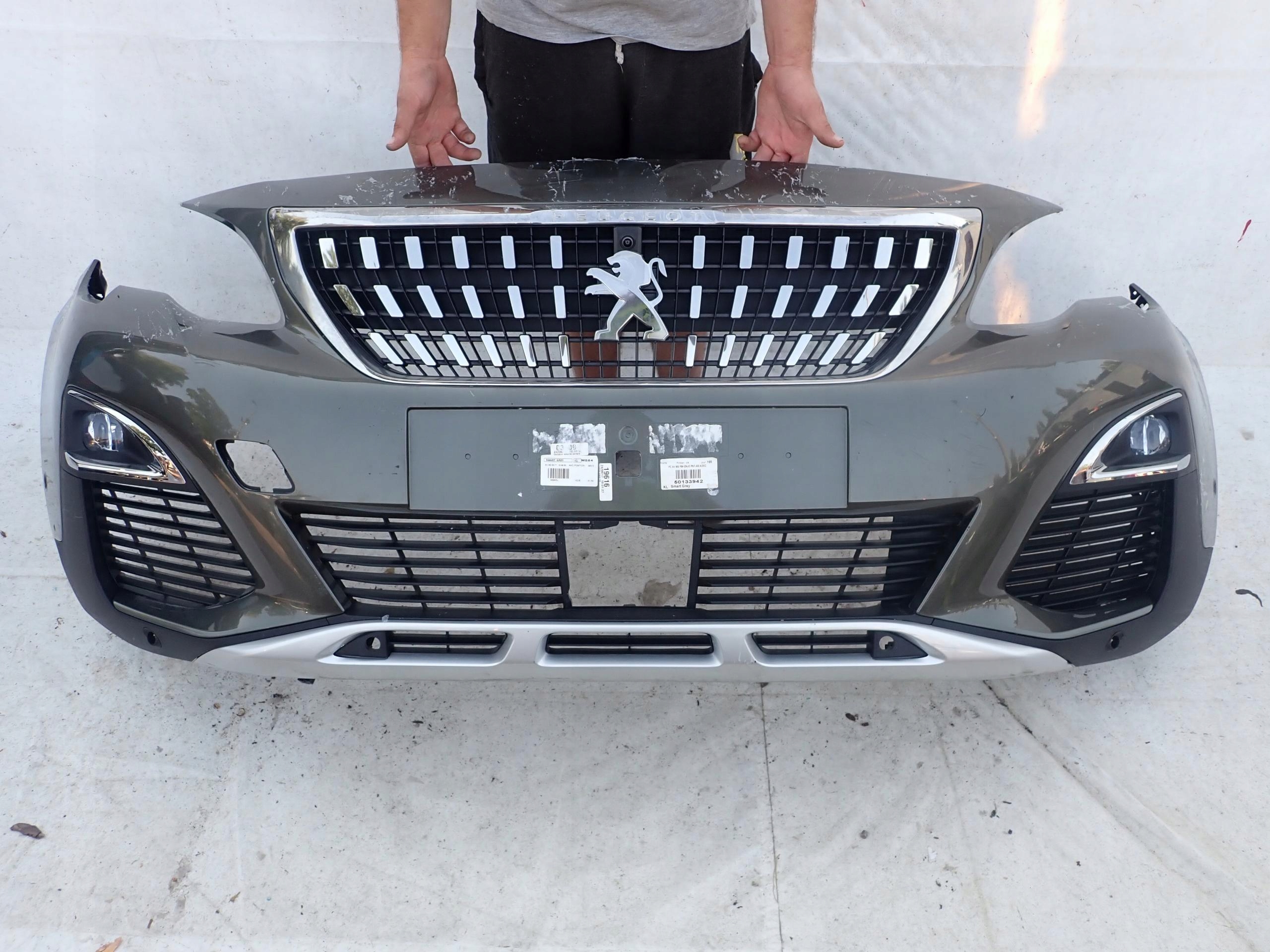 PEUGEOT 3008 II 16- bumper front KAMERA 6PDC
