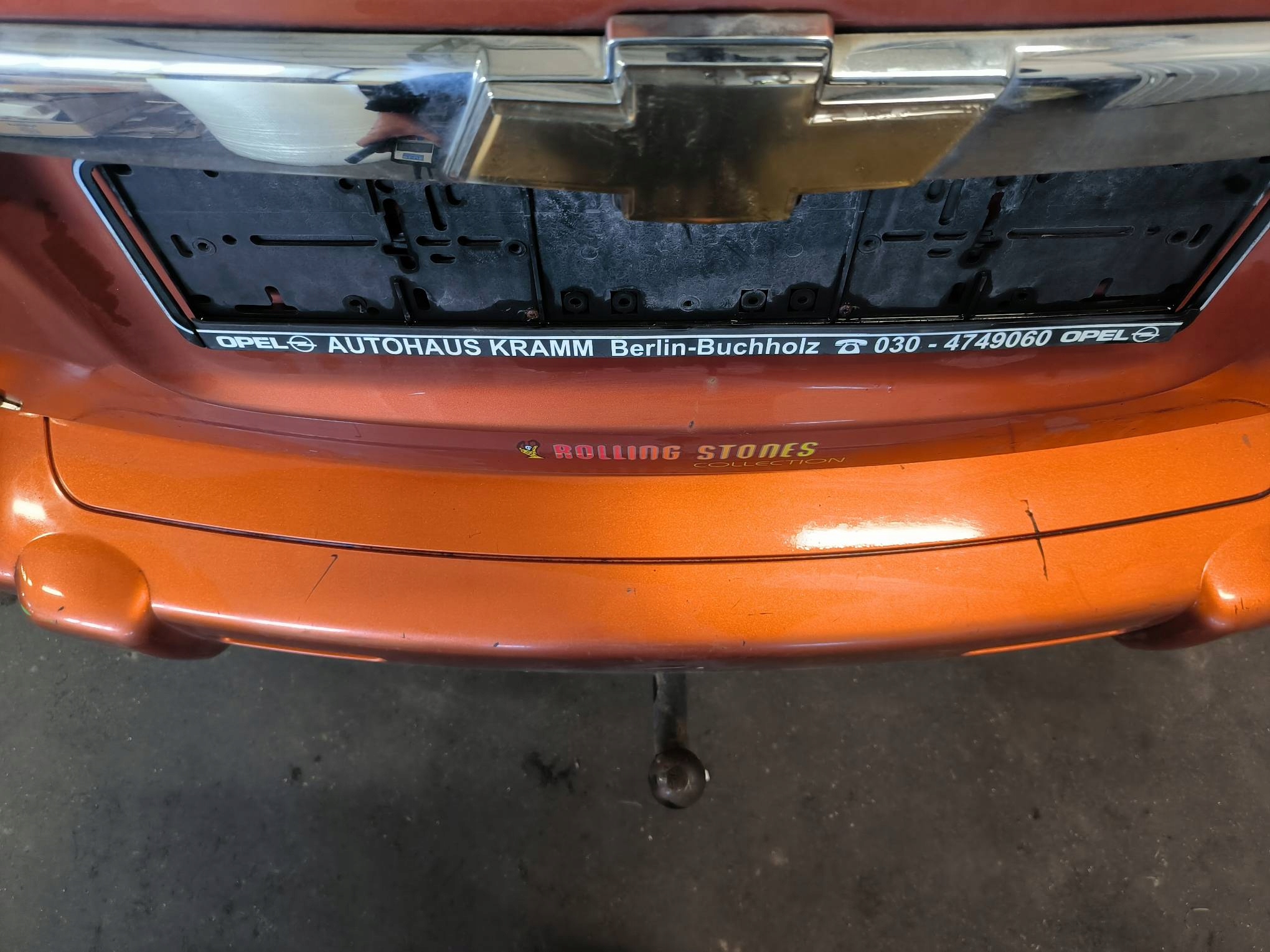 bumper rear part 56U CHEVROLET HHR