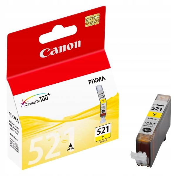

Tusz Żółty Canon CLI-521Y Pixma MX870 MP630 MX860