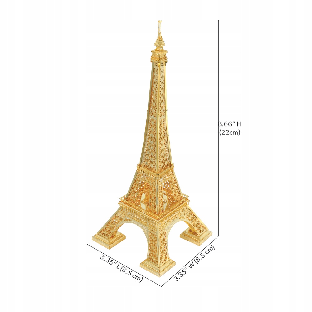 PIECECOOL MODEL WIEŻA EIFFLA METALOWE PUZZLE 3D Kod producenta HP238-G