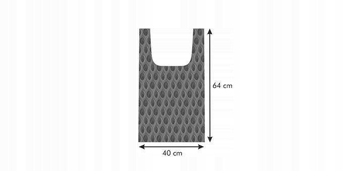 TORBA NA ZAKUPY, FANCY HOME, ANTRACYTOWA TESCOMA Marka Tescoma