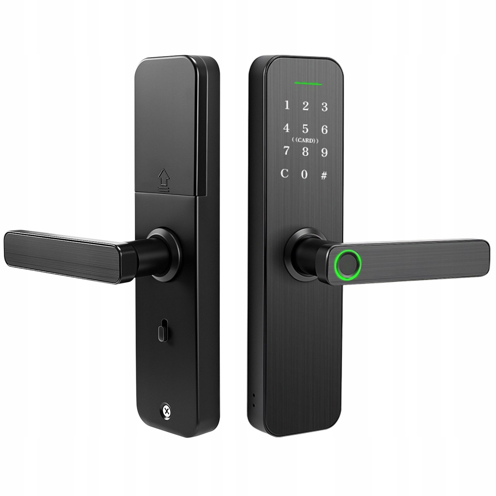 Elektronický Zámek Dveřní Klika Na Kód, Šifrování, Otisk Prstu Ttlock