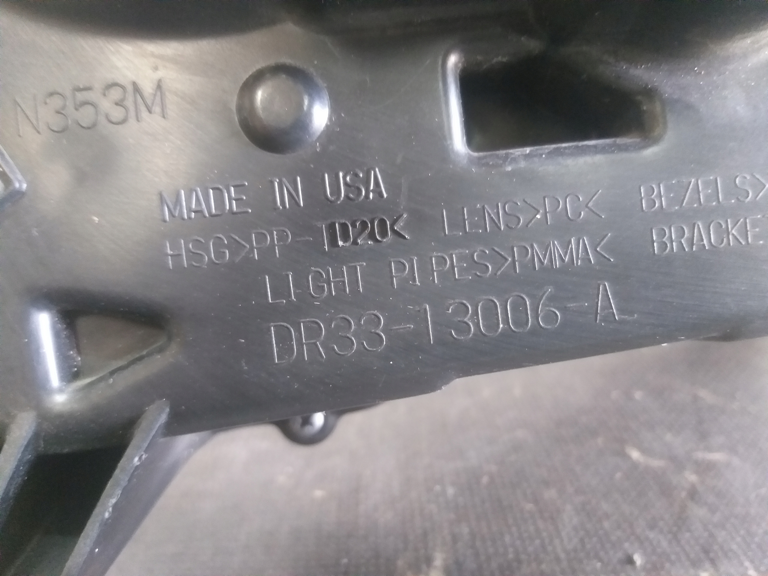 light front left FORD MUSTANG V 5 10-15 LIFT XENON DR33-13006-A