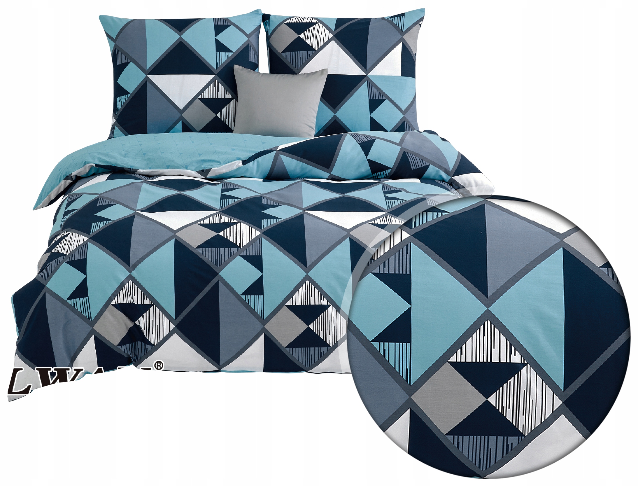 Pościel Elway 180x200 100% Bawełna Komplet Pościeli Satynowej Nowe