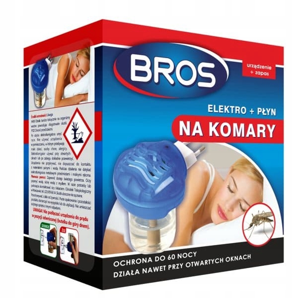 

Bros Elektro płyn na komary na 60 nocy