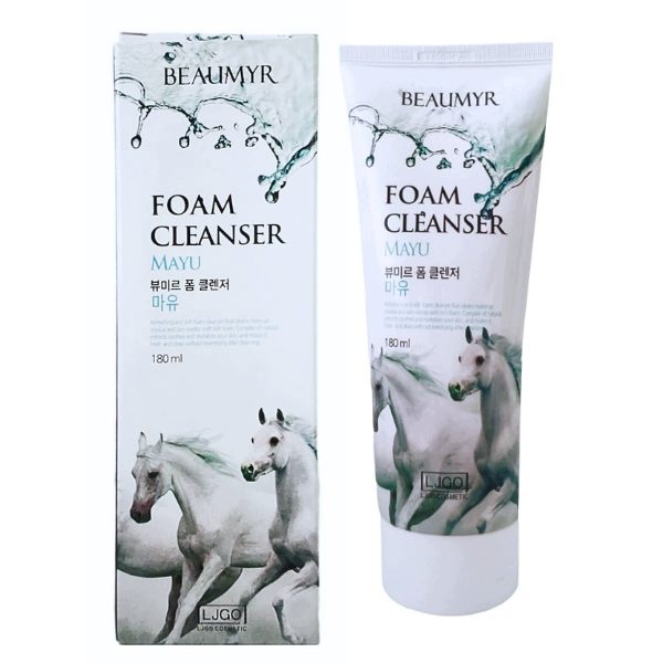 Čisticí pěna s koňským tukem Beaumyr 180 ml