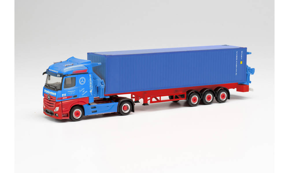 Herpa 313919 Mercedes Kontejnerový boční nakladač Franken