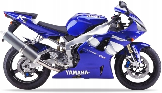 Samolepky Na Motocykl Juula Pro Yamaha Yzf R1 2000 Modré RN04