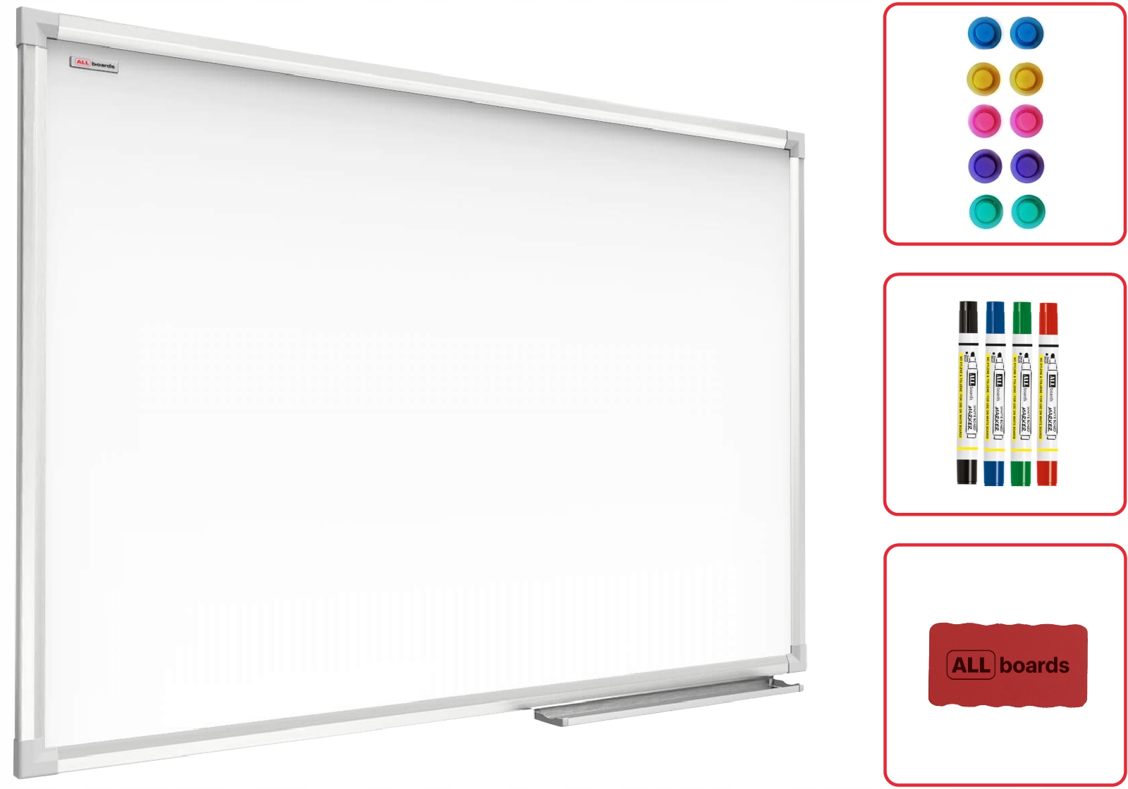 

Tablica suchościeralna magnetyczna 150x100 Gratisy