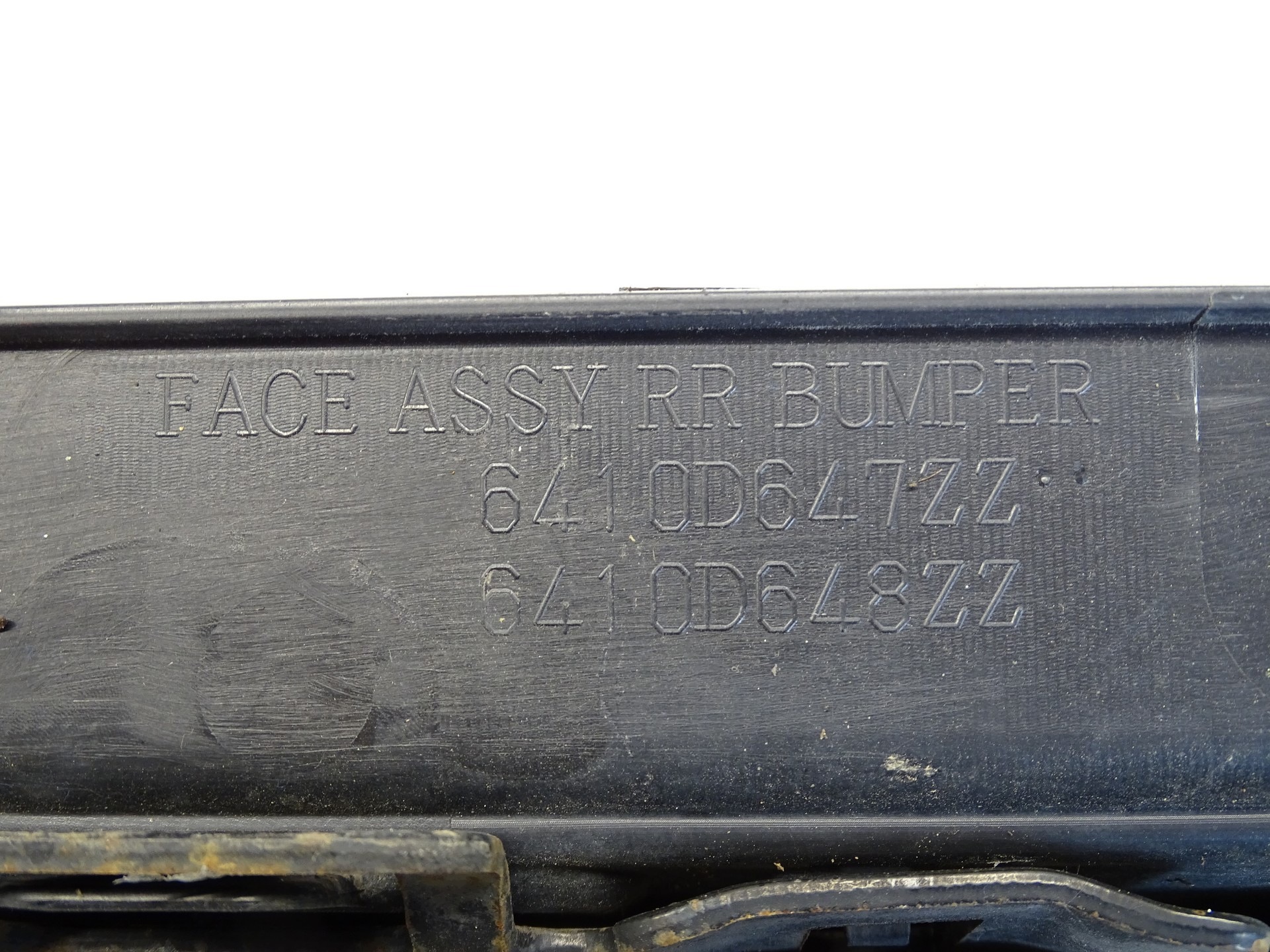 bumper rear part rear sider MITSUBISHI L200 V