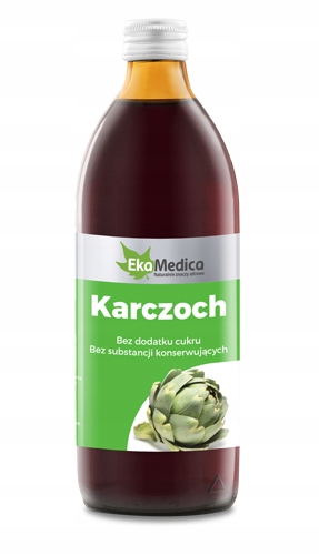 

EkaMedica Sok Z Karczocha 100% Naturalny 500 ml