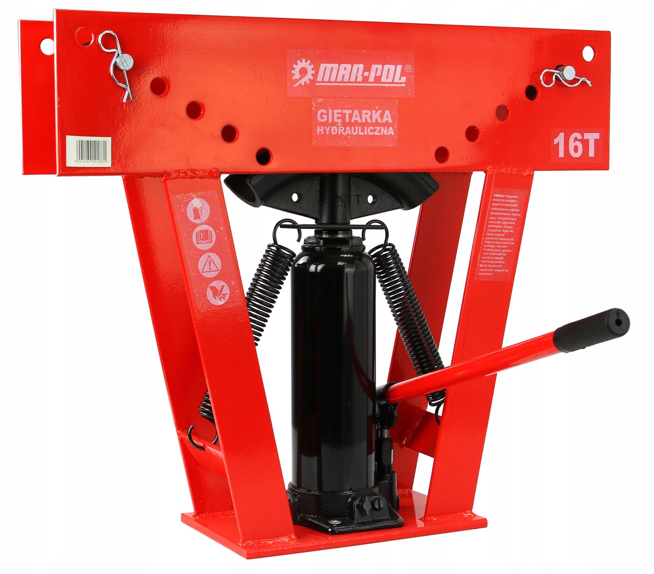 ГІДРАВЛІЧНИЙ ТРУБОГИБНИЙ ВЕРСТАТ 16 ТОН 8 ПРОФІЛІВ Код виробника M55671