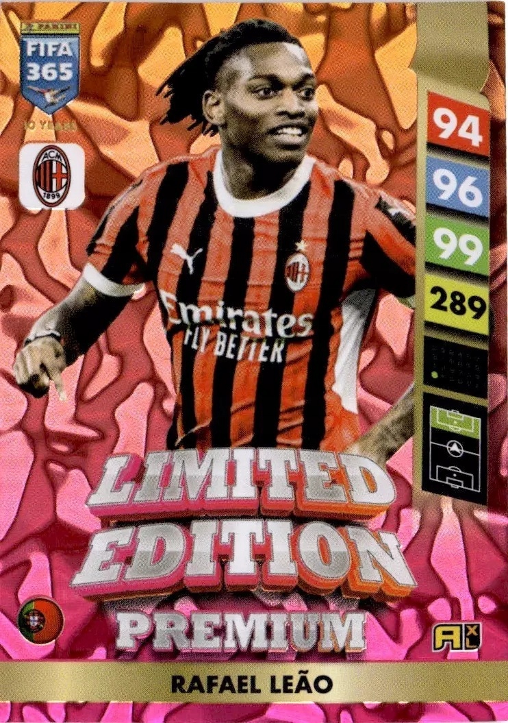 Panini Fifa 2025 Limited Premium Rafael Leao (ac Milan)