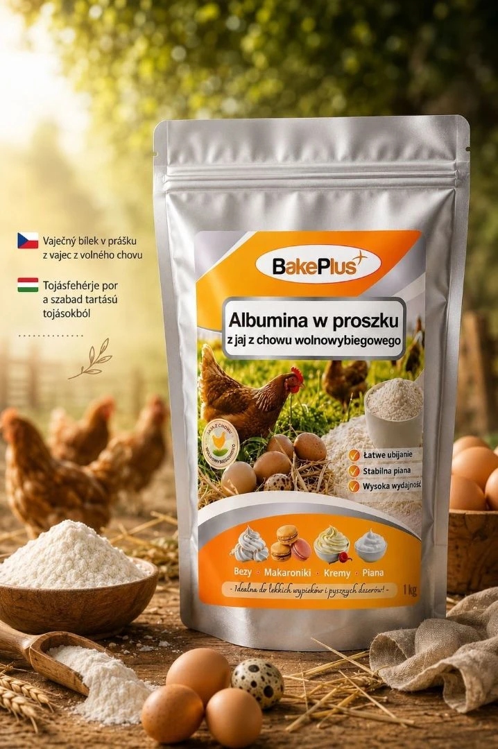 Albumin z volně výběhového chovu v prášku 1 kg