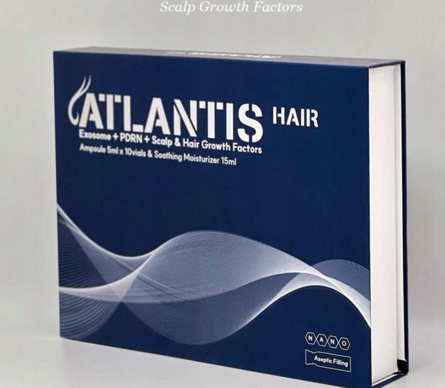 Exosomy Atlantis Hair 10 Ampulí Plus Hydratační Krém