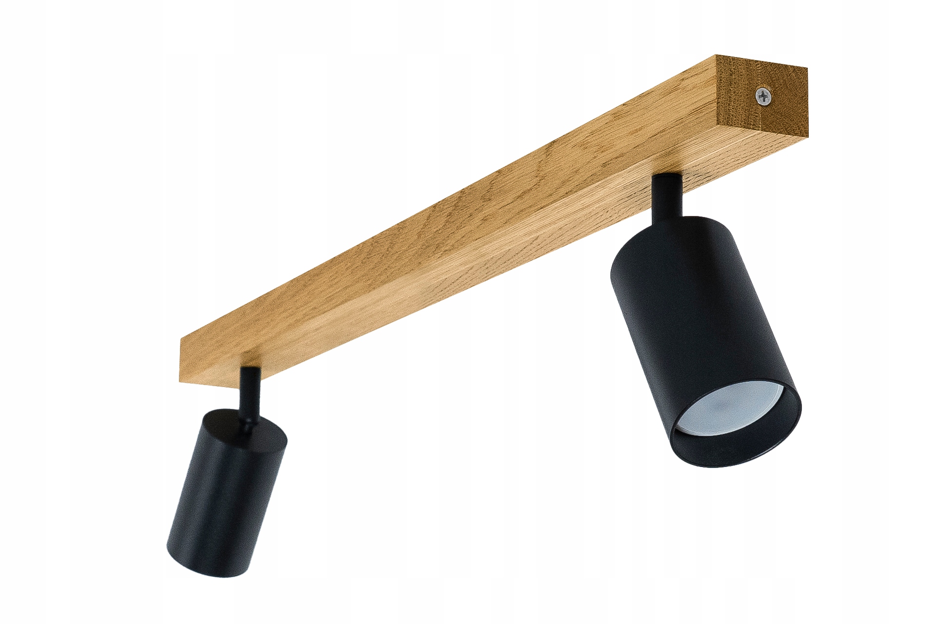 Spot Led stropní svítidlo Dubová Modern 60 cm 2 x GU10 Pohyblivá nástěnná trubka