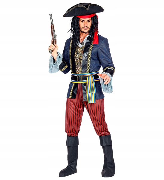 Kostým Pirát Pirátský Kapitán Piráti Pirát L