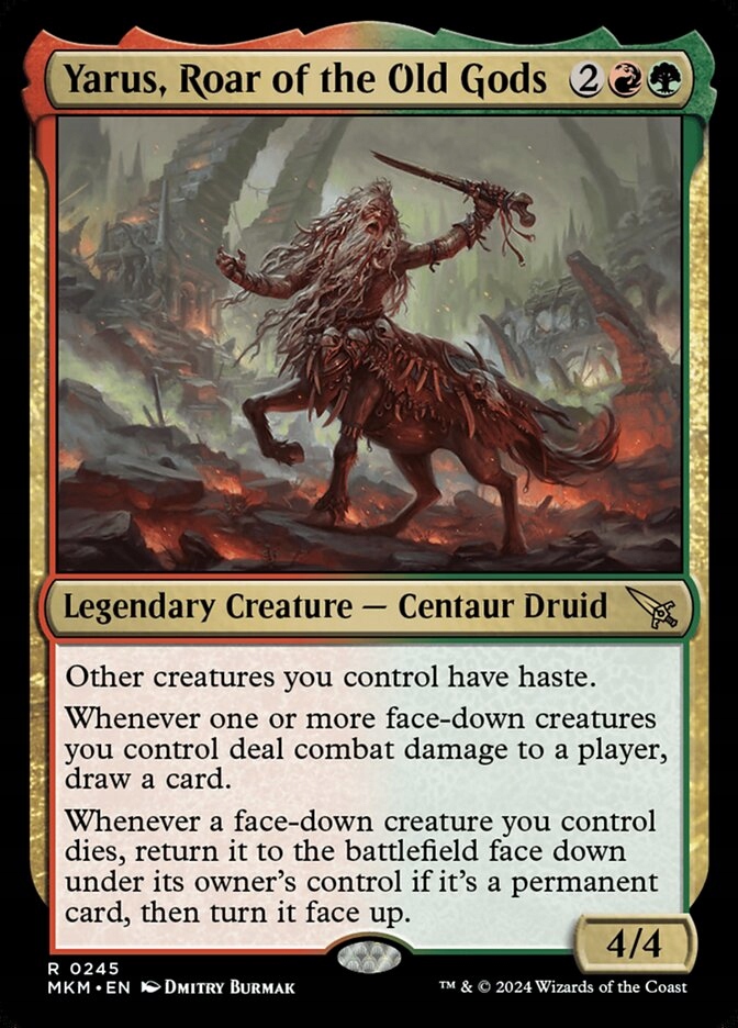 [mtg] Yarus, Roar of the Old Gods (mkm)