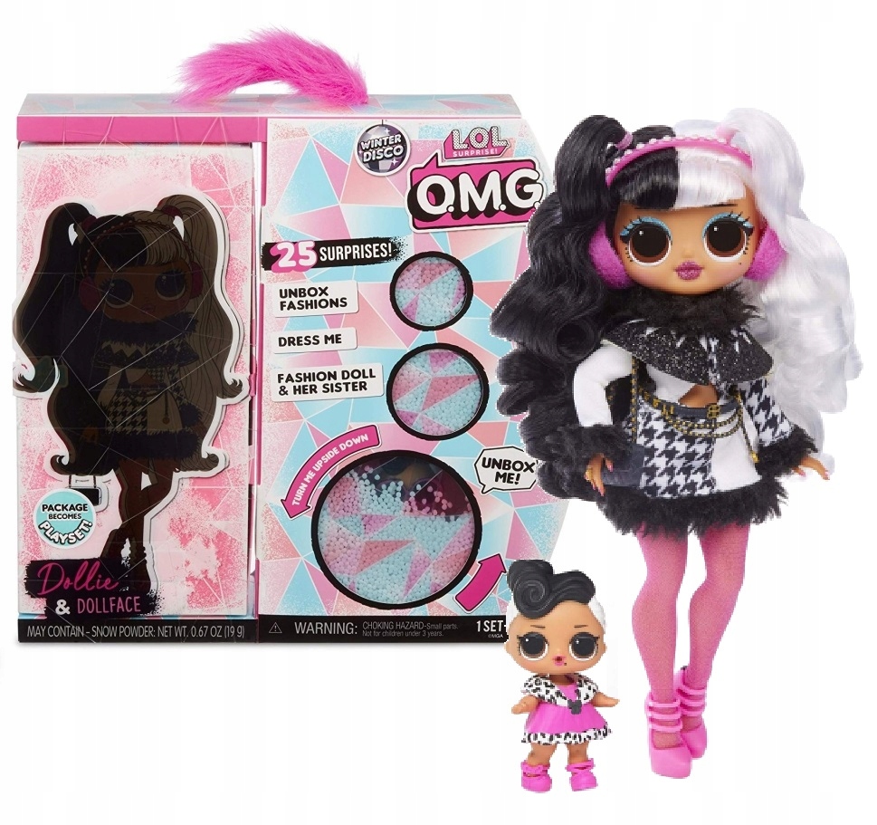 

Lalka Lol Surprise Winter Disco Dollie i Dollface