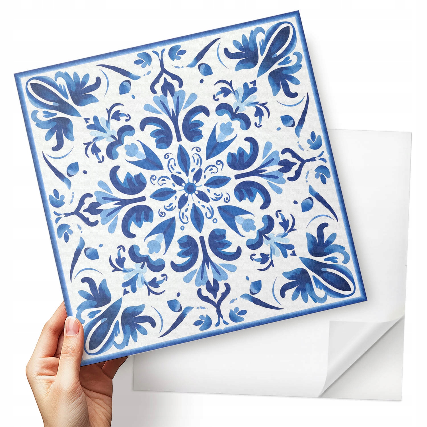 Balíček Pvc vinylových dlaždic Symetrické květiny v harmonii 9x30x30 cm