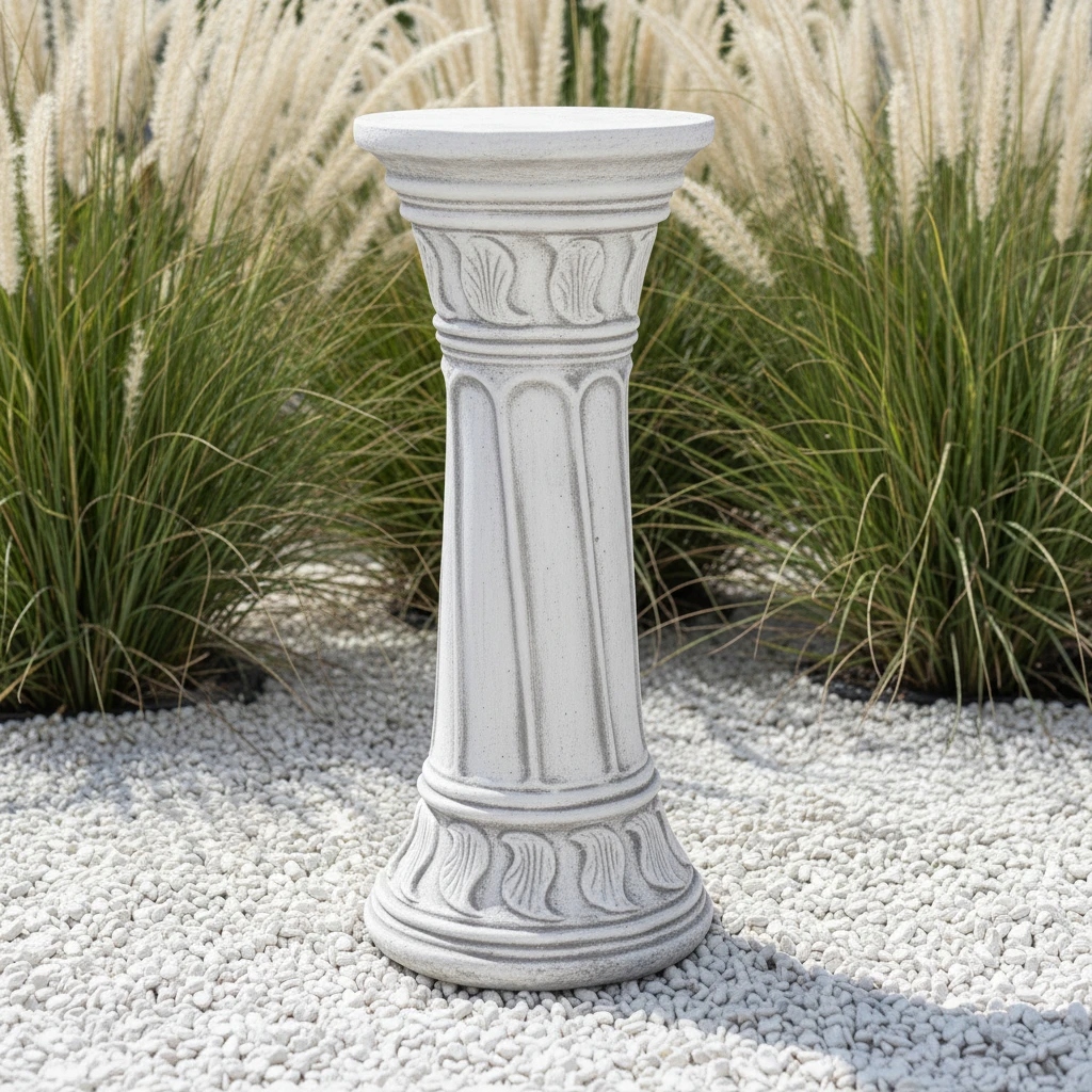 Zahradní figurka Kruhový sloupek H: 70 cm betonová