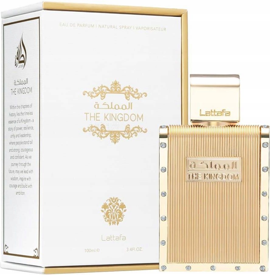 Lattafa The Kingdom For Men 100ML Woda Perfumowana Dla Mężczyzn Edp Męska