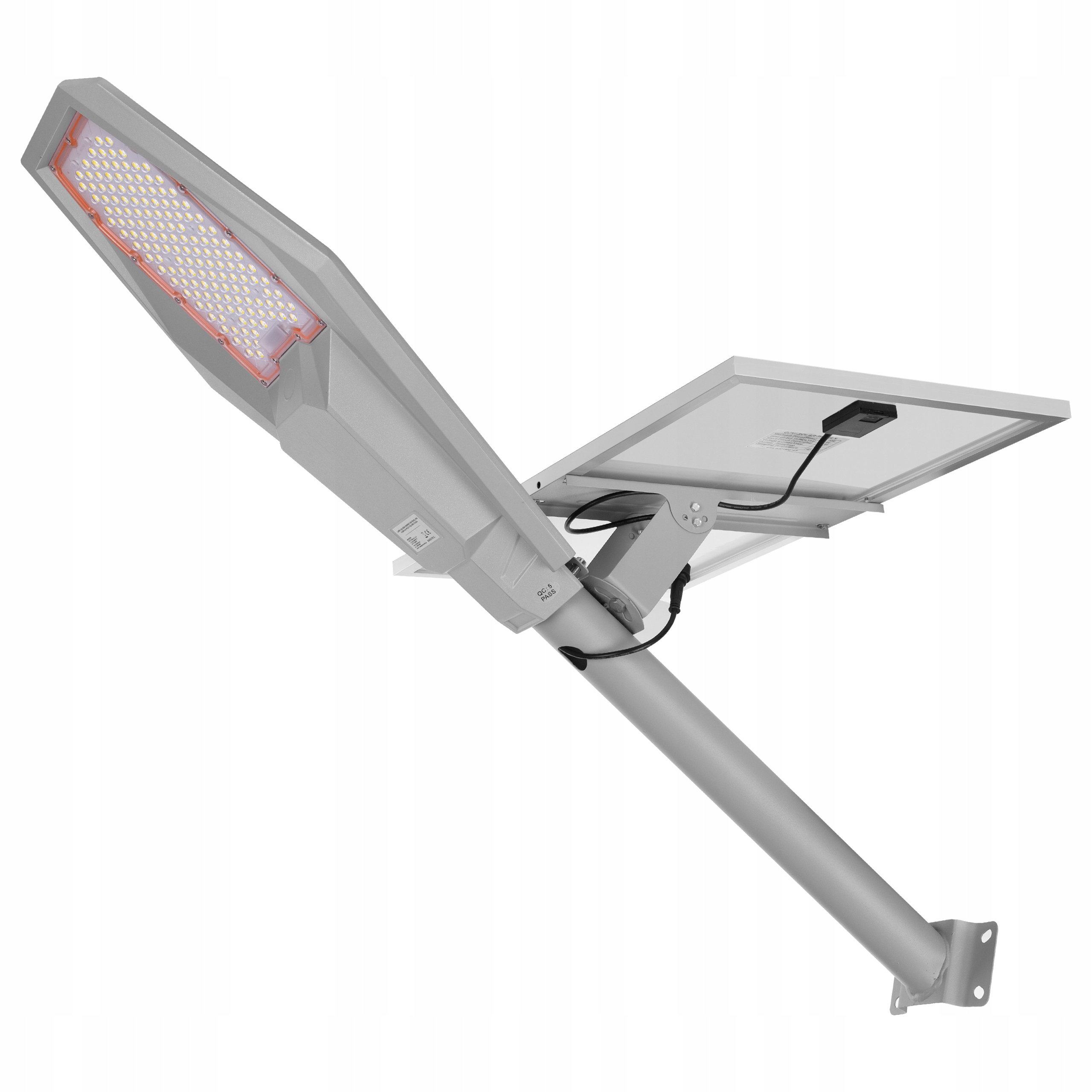Solárna lampa Warrior Led 360W s čidlom súmraku a diakovým ovládaním – Pols