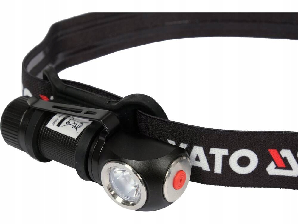 Latarka Czołowa 350LM Aku 2W1 Yato YT-08597