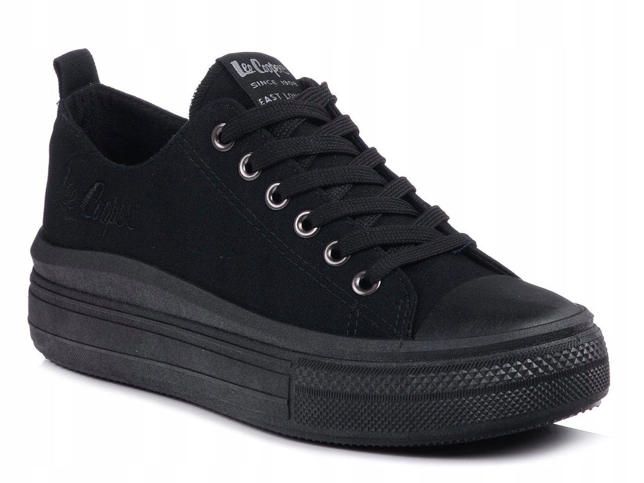 Lee Cooper Sportovní tenisky černé na platformě LCW-23-44-1624L vel. 39